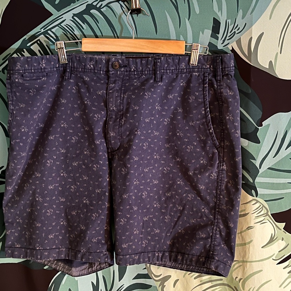 Dapper floral shorts with matching vest